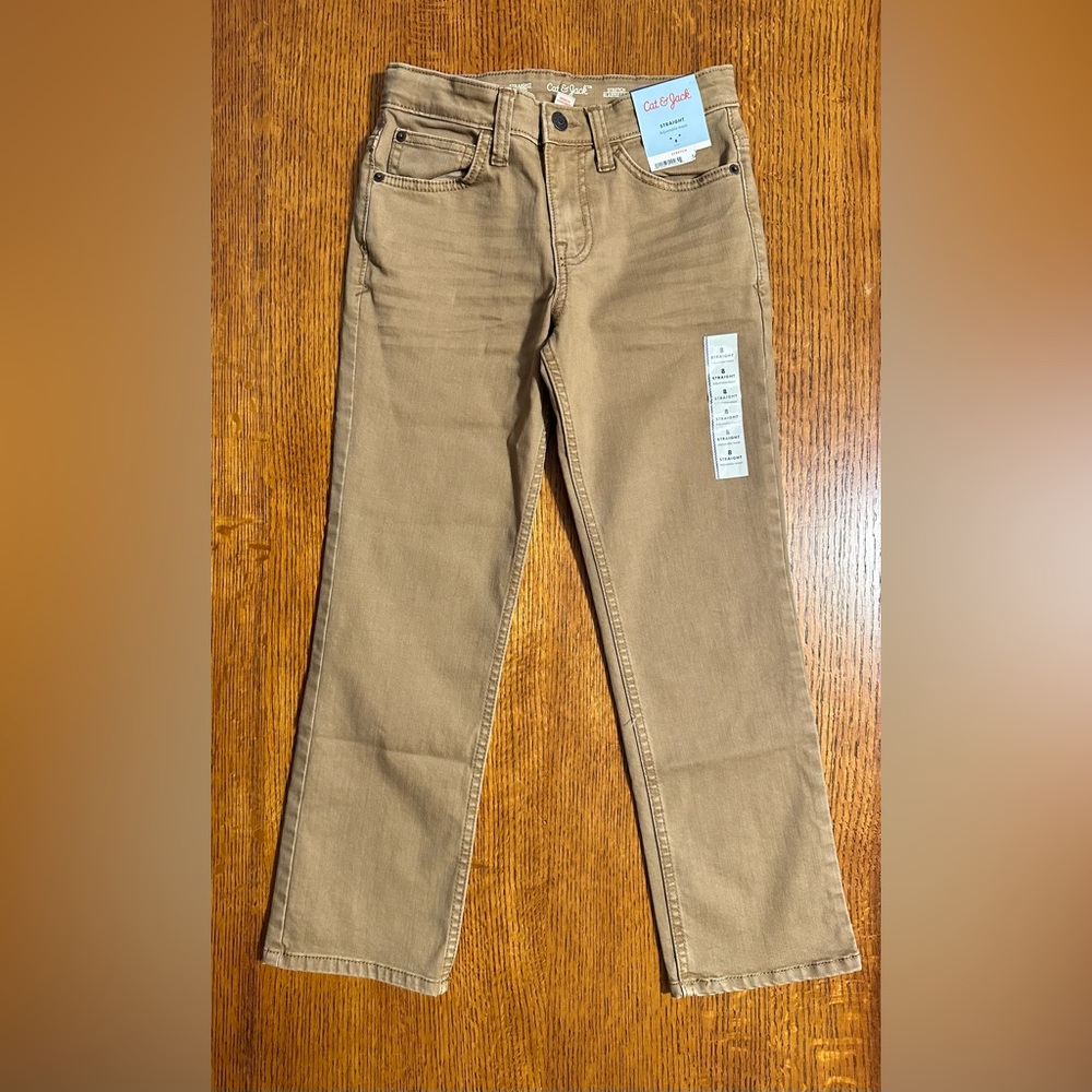 Boys Cat and Jack Khaki Jeans New